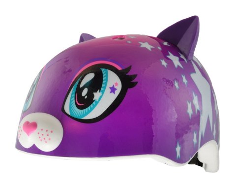 Kask dziecięcy juniorski RASKULLZ STAR KITTY roz. S CHILD FS 5+ (50-54 cm) (NEW 2025) Kask dziecięcy juniorski RASKULLZ STAR KITTY roz. S CHILD FS 5+ (50-54 cm) (NEW 2025)