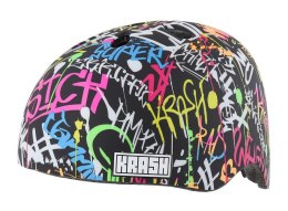 Kask dziecięcy juniorski KRASH STREET WRITER POP 2D roz. M YOUTH FS 8+ (54-58 cm) (NEW 2025)