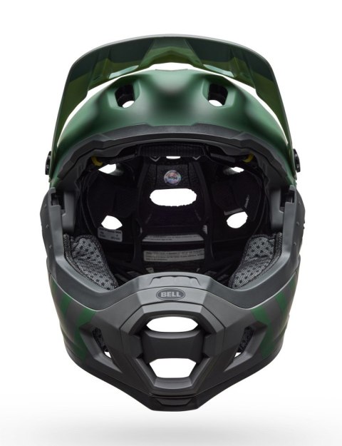 Kask full face BELL SUPER DH MIPS SPHERICAL matte green roz. L (58-62 cm) (NEW 2025) Kask full face BELL SUPER DH MIPS SPHERICAL matte green roz. L (58-62 cm) (NEW 2025)