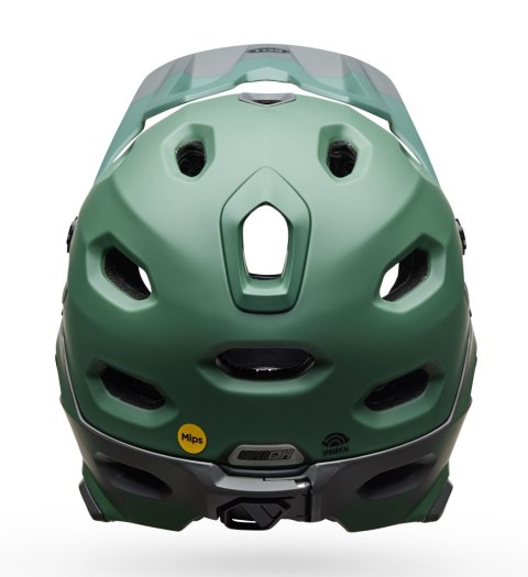 Kask full face BELL SUPER DH MIPS SPHERICAL matte green roz. L (58-62 cm) (NEW 2025) Kask full face BELL SUPER DH MIPS SPHERICAL matte green roz. L (58-62 cm) (NEW 2025)