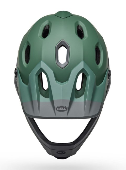 Kask full face BELL SUPER DH MIPS SPHERICAL matte green roz. L (58-62 cm) (NEW 2025) Kask full face BELL SUPER DH MIPS SPHERICAL matte green roz. L (58-62 cm) (NEW 2025)