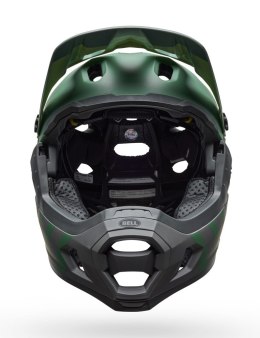 Kask full face BELL SUPER DH MIPS SPHERICAL matte green roz. S (52-56 cm) (NEW 2025)