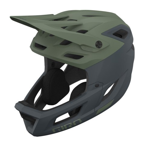 Kask full face GIRO COALITION SPHERICAL matte hedge green dark shark roz. L (59-63 cm) (NEW 2025) Kask full face GIRO COALITION SPHERICAL matte hedge green dark shark roz. L (59-63 cm) (NEW 2025)