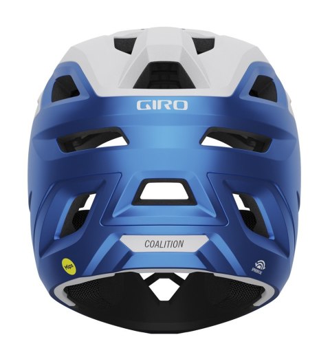 Kask full face GIRO COALITION SPHERICAL matte white / ano blue roz. S (51-55 cm) (NEW) Kask full face GIRO COALITION SPHERICAL matte white / ano blue roz. S (51-55 cm) (NEW)