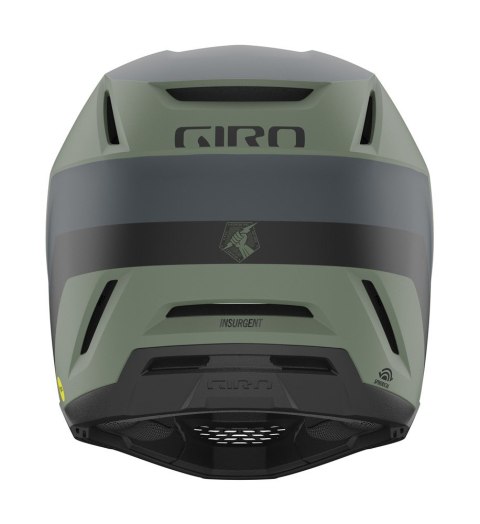 Kask full face GIRO INSURGENT SPHERICAL matte hedge green dark shark roz. M/L (NEW 2025) Kask full face GIRO INSURGENT SPHERICAL matte hedge green dark shark roz. M/L (NEW 2025)