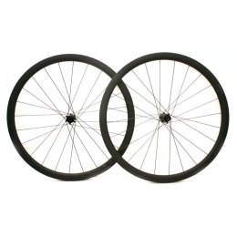 Koła szosowe ALEXRIMS ALXCF35D, H. tarczowy centerlock, Sztywna oś 12X100/12X142, Stożek 35mm, 700C 622-19, TRS, Karbon, Waga 16