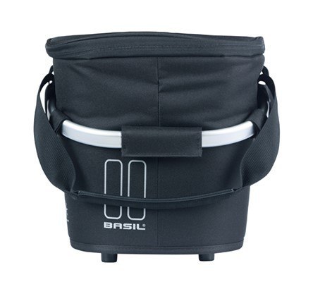 Kosz na tylny bagażnik BASIL CLASSIC CARRY ALL ISO, MIK z adapterem do mocowania (ready to go), 18L, Czarny (NEW 2025) Kosz na tylny bagażnik BASIL CLASSIC CARRY ALL ISO, MIK z adapterem do mocowania (ready to go), 18L, Czarny (NEW 2025)