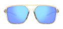 Okulary TIFOSI SALTO golden ray (1 szkło Sky Blue Mirror 13% transmisji światła) (NEW 2025)