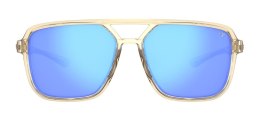 Okulary TIFOSI SALTO golden ray (1 szkło Sky Blue Mirror 13% transmisji światła) (NEW 2025)