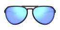 Okulary TIFOSI SELCA POLARIZED blackout (1 szkło Sky Blue Mirror POLARYZACJA 13% transmisji światła) (NEW 2025)