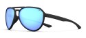 Okulary TIFOSI SELCA POLARIZED blackout (1 szkło Sky Blue Mirror POLARYZACJA 13% transmisji światła) (NEW 2025)
