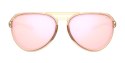 Okulary TIFOSI SELCA crystal brown (1 szkło Pink Mirror 13% transmisji światła) (NEW 2025)