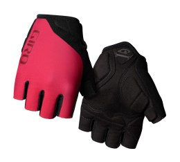 Rękawiczki damskie GIRO JAG'ETTE krótki palec raspberry / dark cherry roz. XL (obwód dłoni 248-267 mm / dł. dłoni 200-210 mm) (N