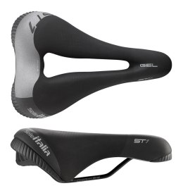 Siodło SELLE ITALIA SPORTOURING ST 1 SUPERFLOW L (idmatch L3), Fec Alloy Rail, Light Gel 477g (NEW 2025)