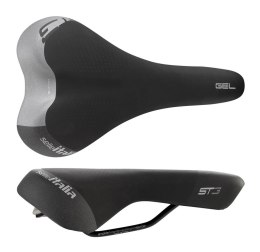 Siodło SELLE ITALIA SPORTOURING ST 3 S (idmatch S1), Fec Alloy Rail, Light Gel, 444g (NEW 2025)