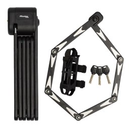 Zapięcie rowerowe MASTERLOCK FOLDING 8333 czarne (NEW 2024)