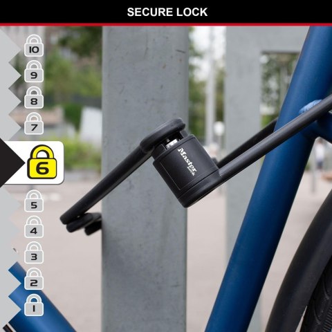 Zapięcie rowerowe MASTERLOCK FOLDING 8335 czarne (NEW 2024) Zapięcie rowerowe MASTERLOCK FOLDING 8335 czarne (NEW 2024)