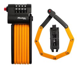 Zapięcie rowerowe MASTERLOCK FOLDING 8336 czarne (NEW 2024)