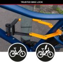 Zapięcie rowerowe MASTERLOCK FOLDING 8336 czarne (NEW 2024)