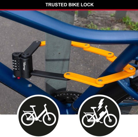 Zapięcie rowerowe MASTERLOCK FOLDING 8336 czarne (NEW 2024) Zapięcie rowerowe MASTERLOCK FOLDING 8336 czarne (NEW 2024)