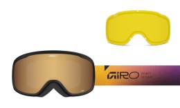 Gogle zimowe GIRO ROAM PURPLE FADED (szyba AMBER GOLD 19-42% S2 + YELLOW 80-99% S0) (NEW 2025/2026)