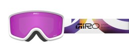 Gogle zimowe juniorskie GIRO CHICO 2.0 PINK FLOW (Szyba lustrzana kolorowa AMBER PINK 19-42% S2) (NEW 2025/2026)