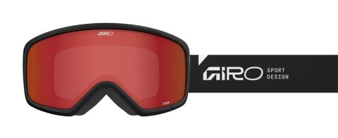 Gogle zimowe juniorskie GIRO STOMP BLACK WORDMARK (szyba AMBER SCARLET 19-42% S2) (NEW 2025/2026) Gogle zimowe juniorskie GIRO STOMP BLACK WORDMARK (szyba AMBER SCARLET 19-42% S2) (NEW 2025/2026)