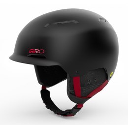 Kask zimowy GIRO TRIG MIPS matte black red roz. M (55.5-59 cm) (NEW 2025/2026)