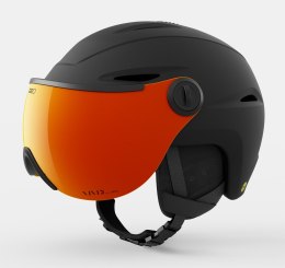 Kask zimowy GIRO VUE MIPS matte black / VIVID ember roz. M (55.5-59 cm) (NEW 2025/2026)
