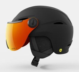 Kask zimowy GIRO VUE MIPS matte black / VIVID ember roz. M (55.5-59 cm) (NEW 2025/2026)