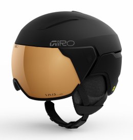 Kask zimowy damski GIRO ARIA SPHERICAL MIPS matte black / VIVID copper roz. M (55.5-59 cm) (NEW 2025/2026)