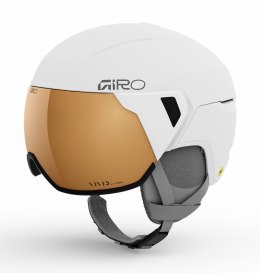 Kask zimowy damski GIRO ARIA SPHERICAL MIPS matte white / VIVID copper roz. M (55.5-59 cm) (NEW 2025/2026)