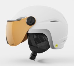 Kask zimowy damski GIRO ESSENCE MIPS matte white / VIVID copper roz. M (55.5-59 cm) (NEW 2025/2026)