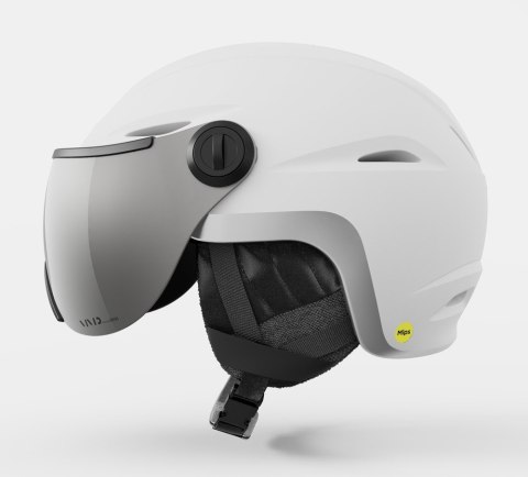 Kask zimowy damski GIRO ESSENCE MIPS matte white / silver flash roz. M (55.5-59 cm) (NEW 2025/2026) Kask zimowy damski GIRO ESSENCE MIPS matte white / silver flash roz. M (55.5-59 cm) (NEW 2025/2026)