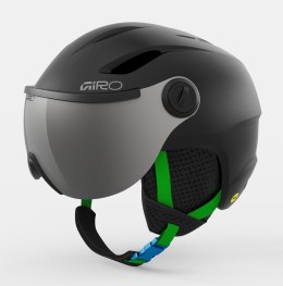 Kask zimowy juniorski GIRO BUZZ MIPS matte black party blocks roz. XS (48.5-52 cm) (NEW 2025/2026)