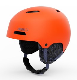 Kask zimowy juniorski GIRO CRUE MIPS matte orange roz. S (52-55.5 cm) (NEW 2025/2026)