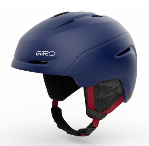 Kask zimowy juniorski GIRO NEO JR MIPS matte blue red roz. S (52-55.5 cm) (NEW 2025/2026)