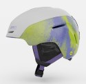 Kask zimowy juniorski GIRO NEO JR MIPS matte white fluorescent green roz. S (52-55.5 cm) (NEW 2025/2026)