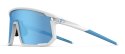 Okulary TIFOSI MOAB CLARION matte white (3 szkła Clarion Blue 13%, AC Red 39%, Clear 90% transmisji światła) (NEW 2025) (PREMIER