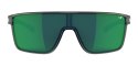 Okulary TIFOSI SANCTUM POLARIZED crystal smoke (1 szkło Green Mirror POLARYZACJA 14% transmisji światła) (NEW 2025) (PREMIERA: 2