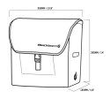 Torba na bagażnik BLACKBURN LOCAL REAR PANNIER, wodoodporna, 13L (NEW 2025)