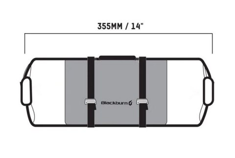 Torba na kierownicę BLACKBURN OUTPOST HB ROLL & DRY BAG black, wodoodporna, 14L (NEW 2025) Torba na kierownicę BLACKBURN OUTPOST HB ROLL & DRY BAG black, wodoodporna, 14L (NEW 2025)
