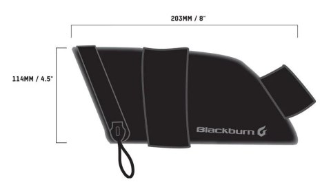 Torba pod siodło BLACKBURN GRID LARGE SEAT BAG black, wodoodporna, odblaskowa, 1,9L (NEW 2025) Torba pod siodło BLACKBURN GRID LARGE SEAT BAG black, wodoodporna, odblaskowa, 1,9L (NEW 2025)