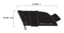 Torba pod siodło BLACKBURN GRID MEDIUM SEAT BAG black, wodoodporna, odblaskowa, 0,8L (NEW 2025)