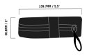 Torba pod siodło BLACKBURN GRID MTB SEAT BAG black, wodoodporna, odblaskowa, 0,4L (NEW 2025)