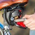 Torba pod siodło BLACKBURN GRID SMALL SEAT BAG black, wodoodporna, odblaskowa, 0,4L (NEW 2025)