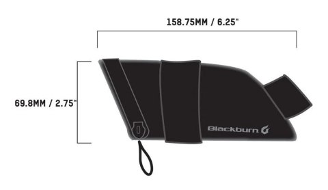 Torba pod siodło BLACKBURN GRID SMALL SEAT BAG black, wodoodporna, odblaskowa, 0,4L (NEW 2025) Torba pod siodło BLACKBURN GRID SMALL SEAT BAG black, wodoodporna, odblaskowa, 0,4L (NEW 2025)