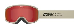 Gogle zimowe GIRO CRUZ STONE STACKED (Szyba lustrzana kolorowa AMBER SCARLET 19-42% S2) (NEW 2025/2026)
