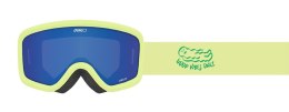 Gogle zimowe juniorskie GIRO CHICO 2.0 LIME NAMUK (Szyba lustrzana kolorowa GREY COBALT 8-18% S3) (NEW 2025/2026)