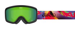 Gogle zimowe juniorskie GIRO CHICO 2.0 MULTI FLOW (Szyba lustrzana kolorowa LODEN GREEN 19-42% S2) (NEW 2025/2026)